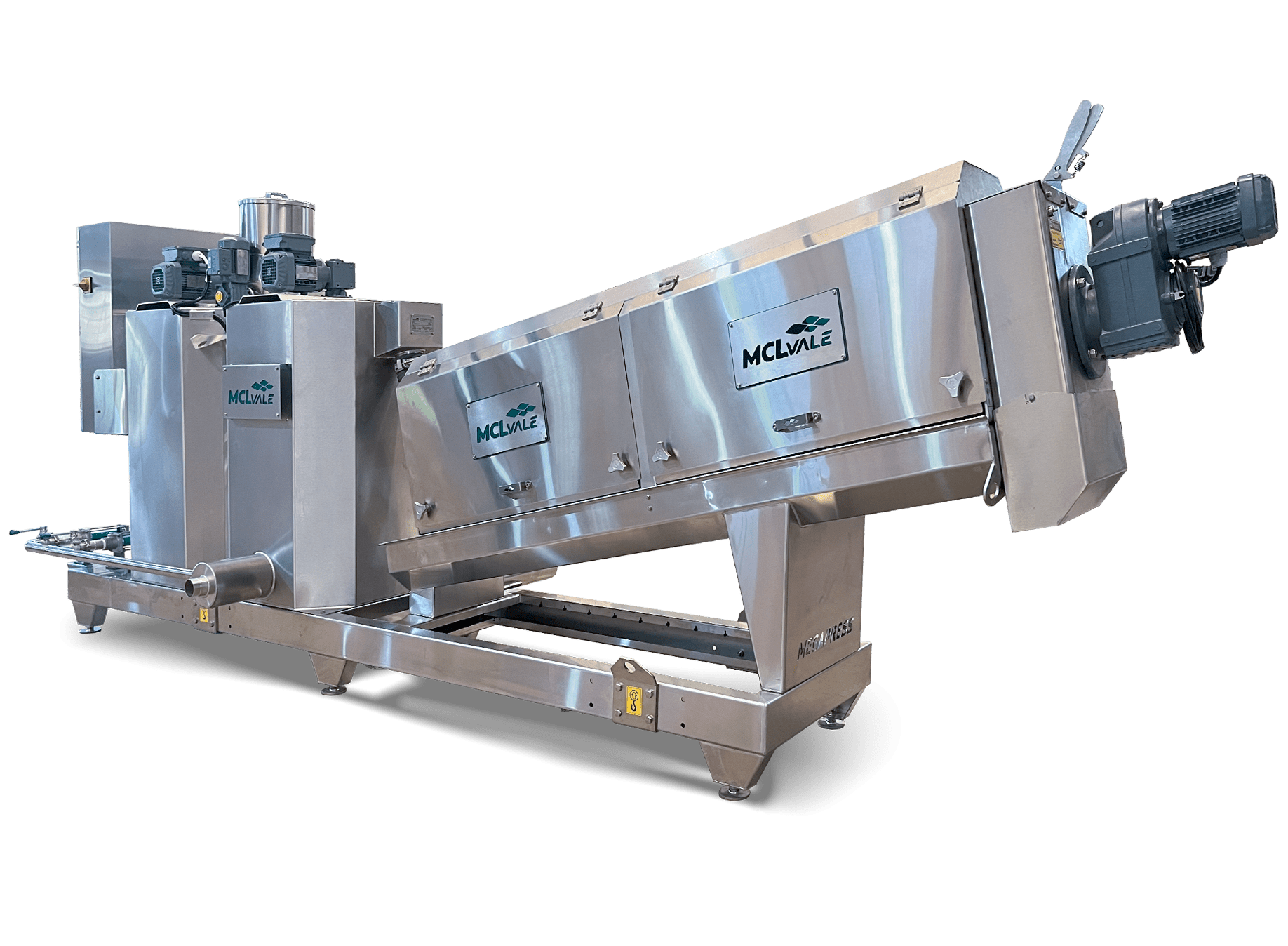Prensa Desaguadora de Lodo – Sistema Integrado Megapress
